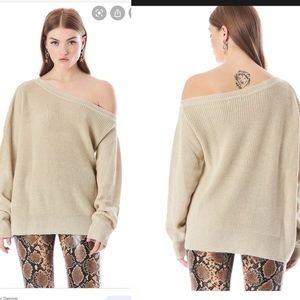 CARMAR one shoulder sweater